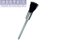751EBH38B Крацовка щетка торцевая жесткая черная конский волос 9,5мм Ø5мм