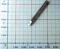 Гравер конический 0,1/60°/3,175/38,5 твердость HRC55 GB-3.6001